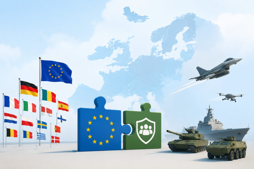 Europas forsvarsoprustning kræver fælles indkøb