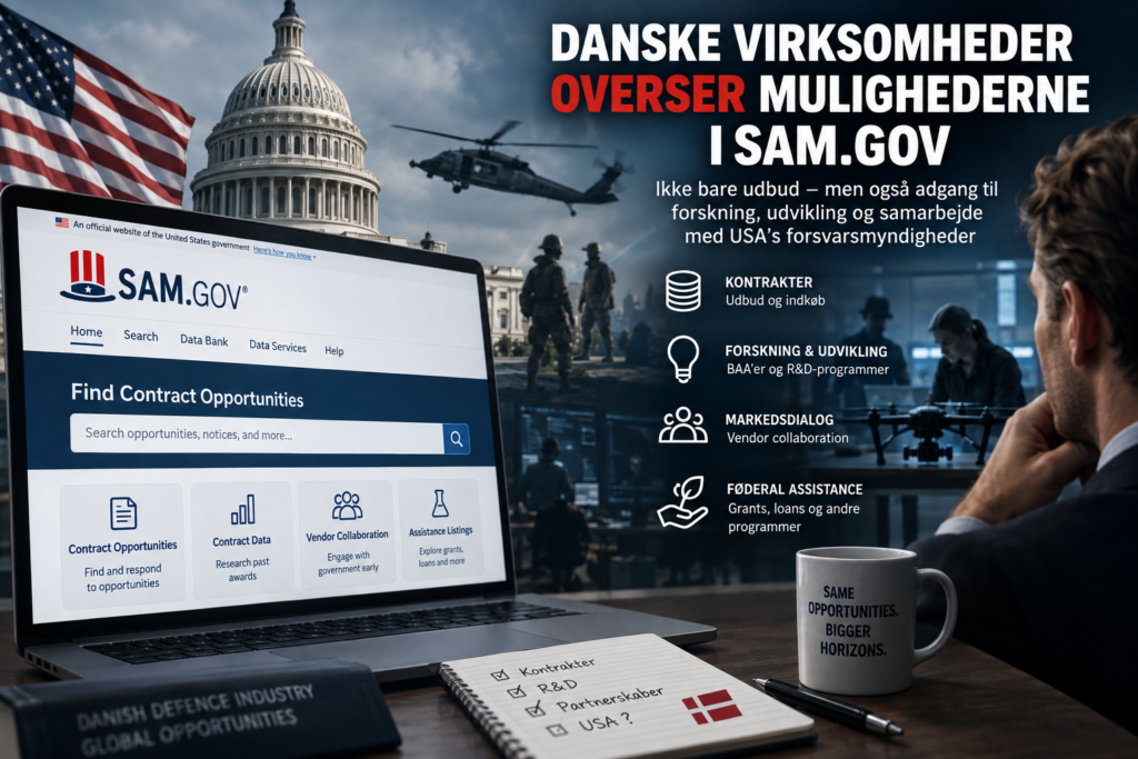 Danske virksomheder søger muligheder online