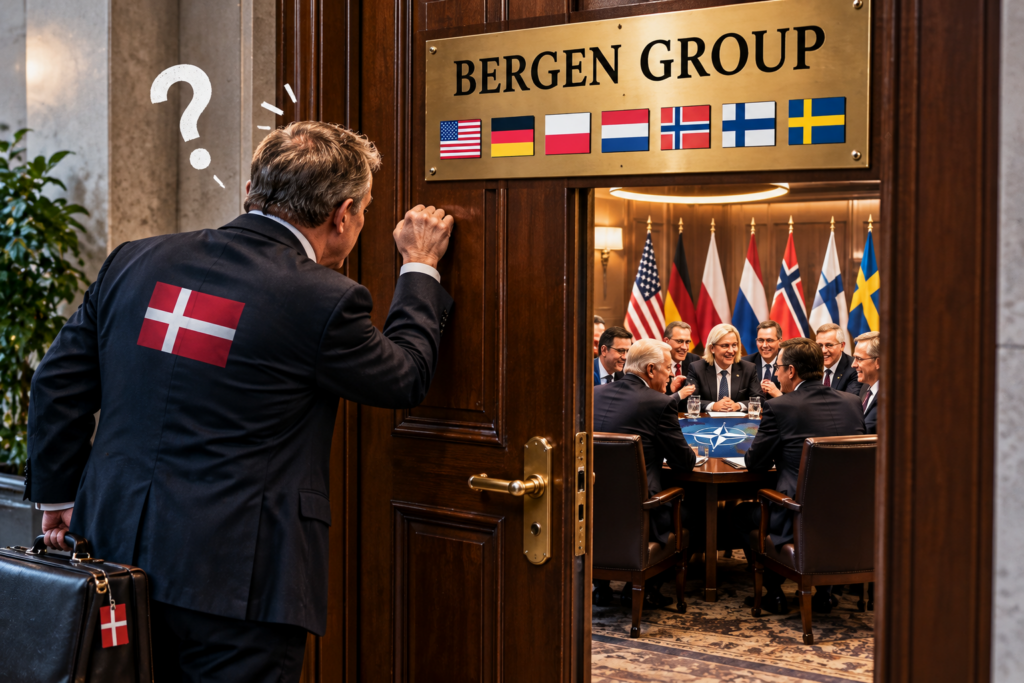 Danmark banker på Bergen Group